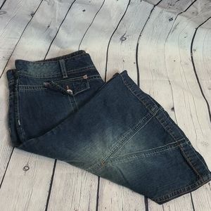 Like new Unionbay jean flare skirt
